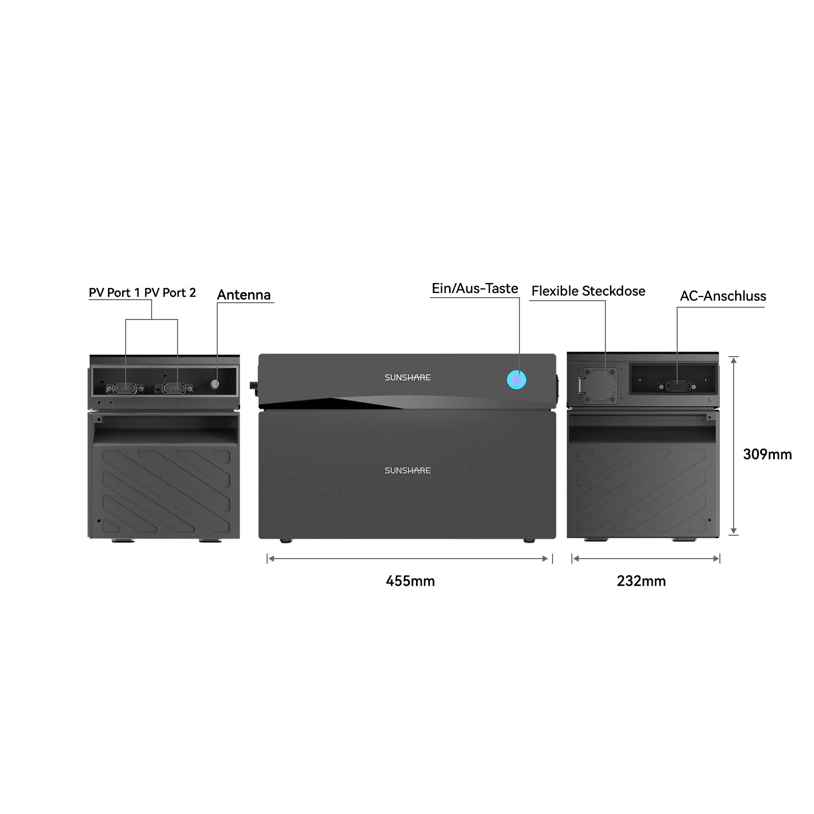 4 x Ray Lite Module (800W) + Glory Speicher (1526Wh) – Bild 19
